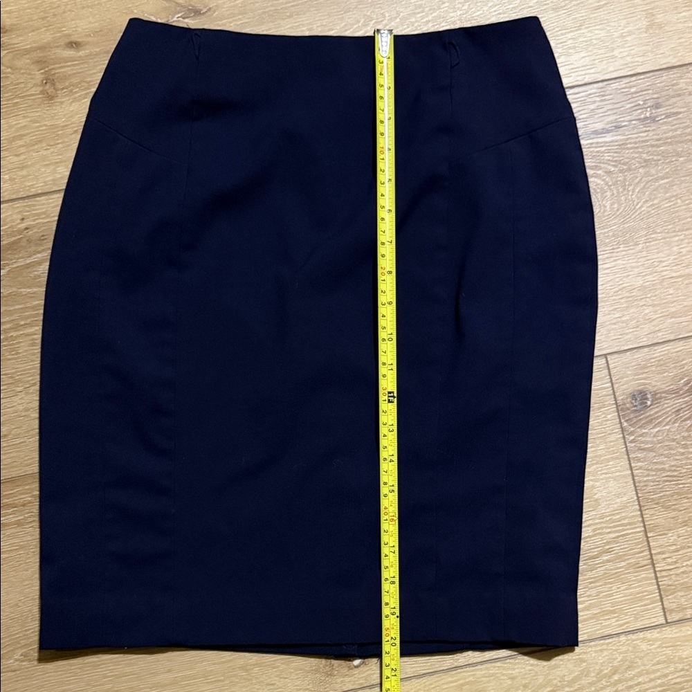 H&M Navy Pencil Skirt - Picture 6 of 9